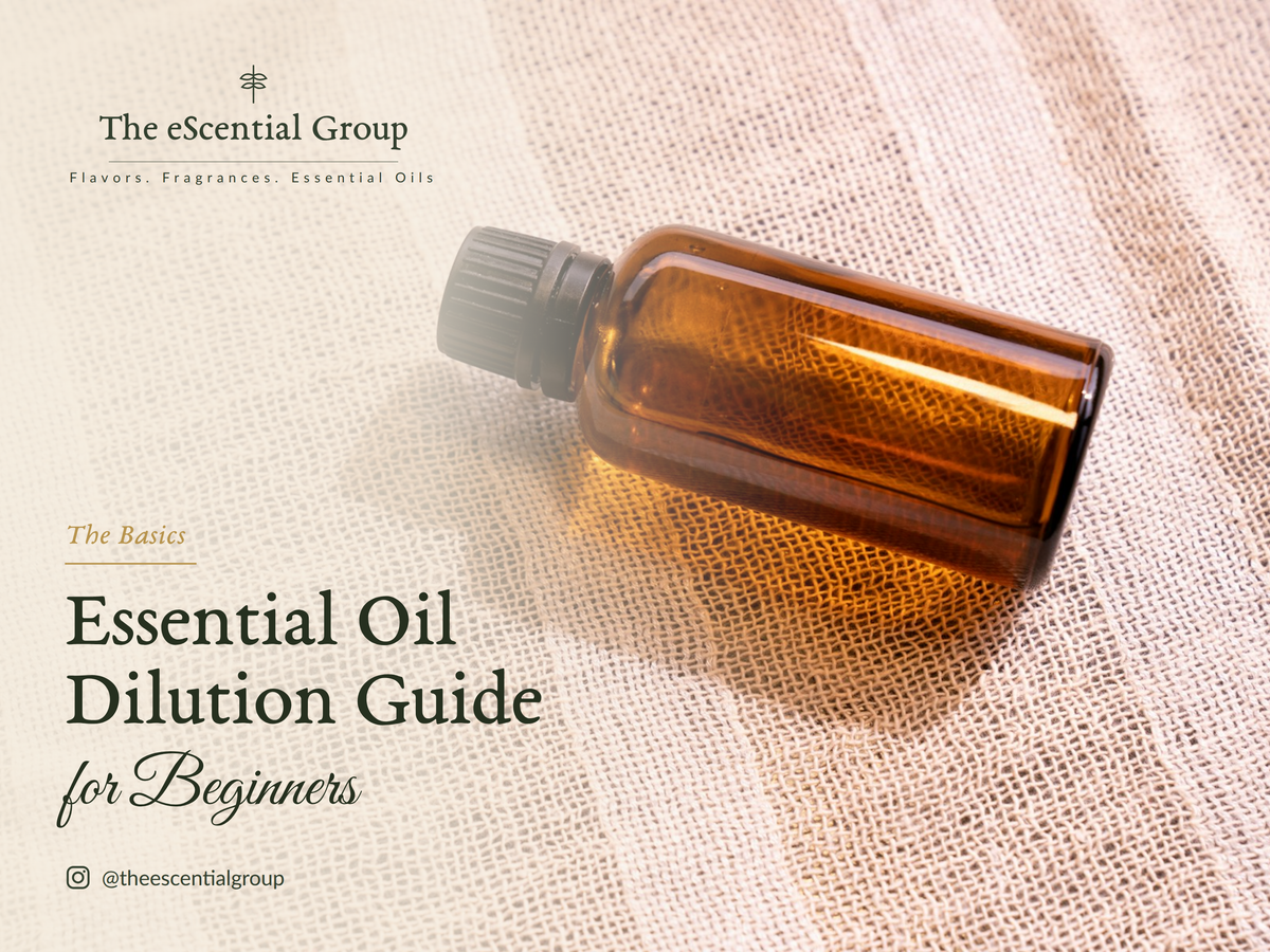 Essential Oil Dilution Guide for Beginners