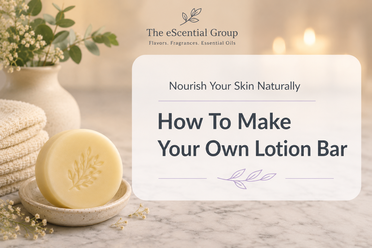 How To Make Your Own Lotion Bar