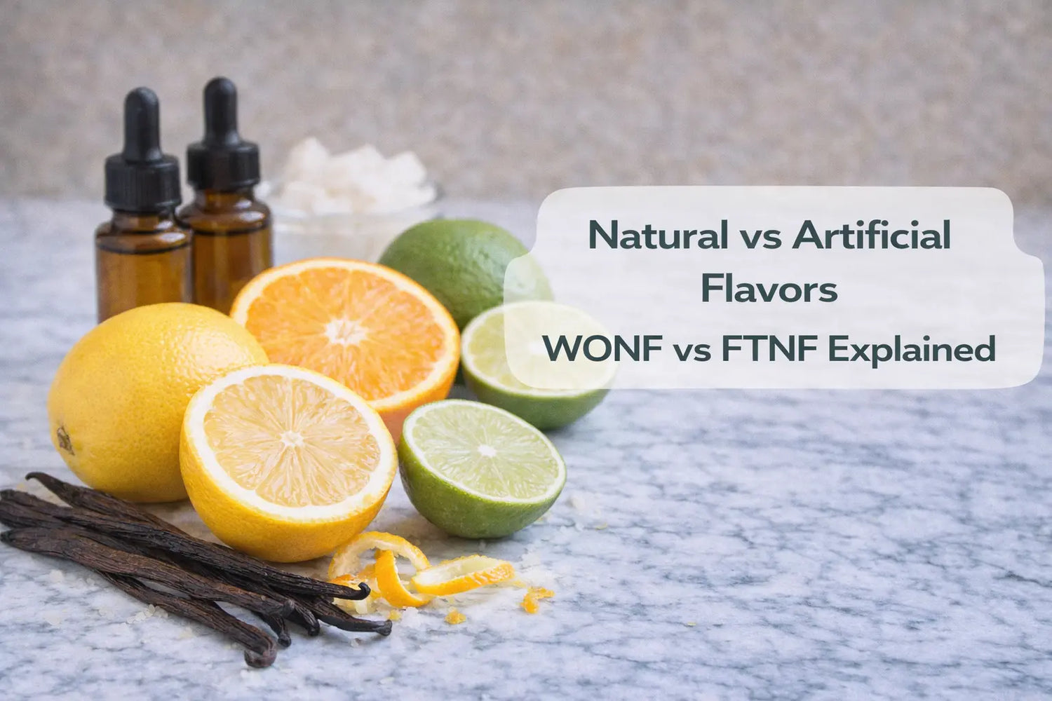 Flavors: Natural vs. Artificial and WONF vs. FTNF Escential Group