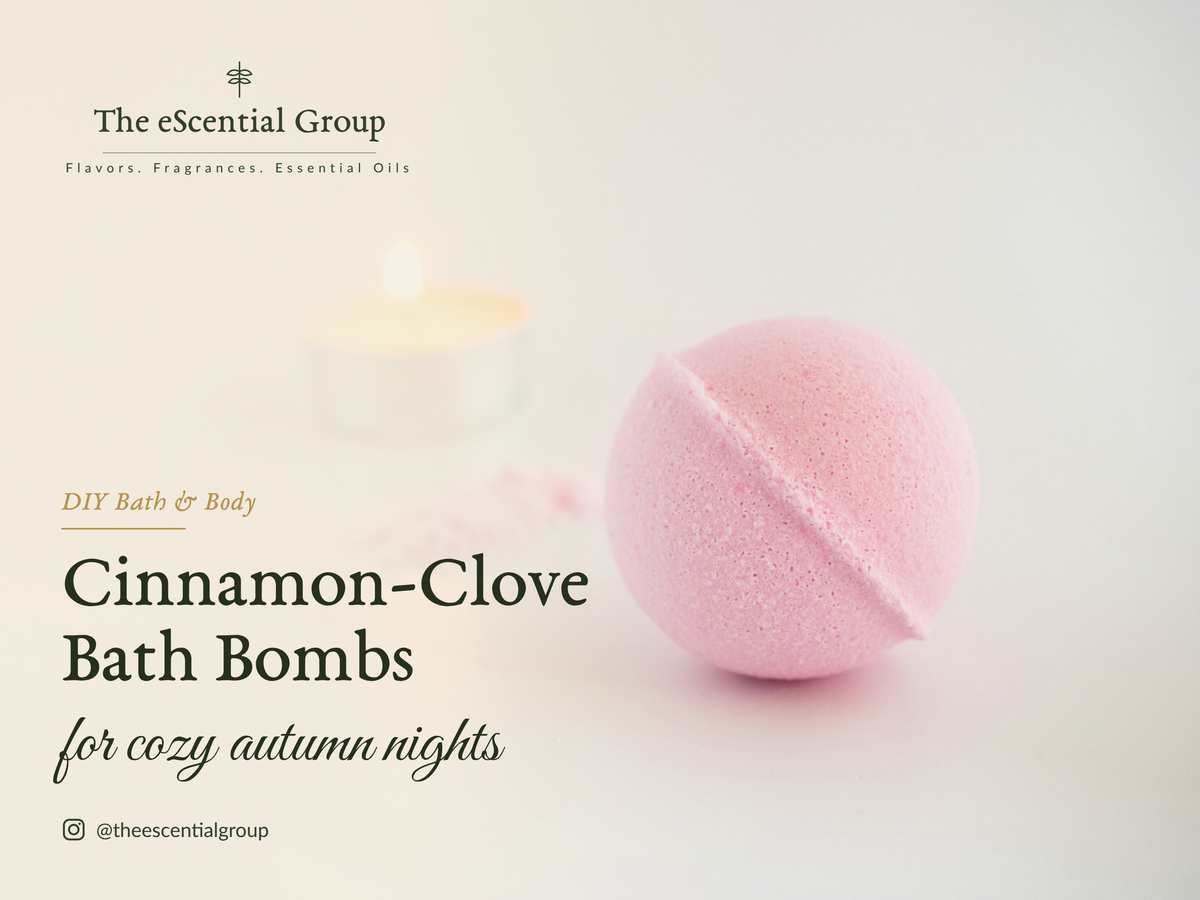 Cinnamon-Clove Autumn Bath Bombs eScential Group