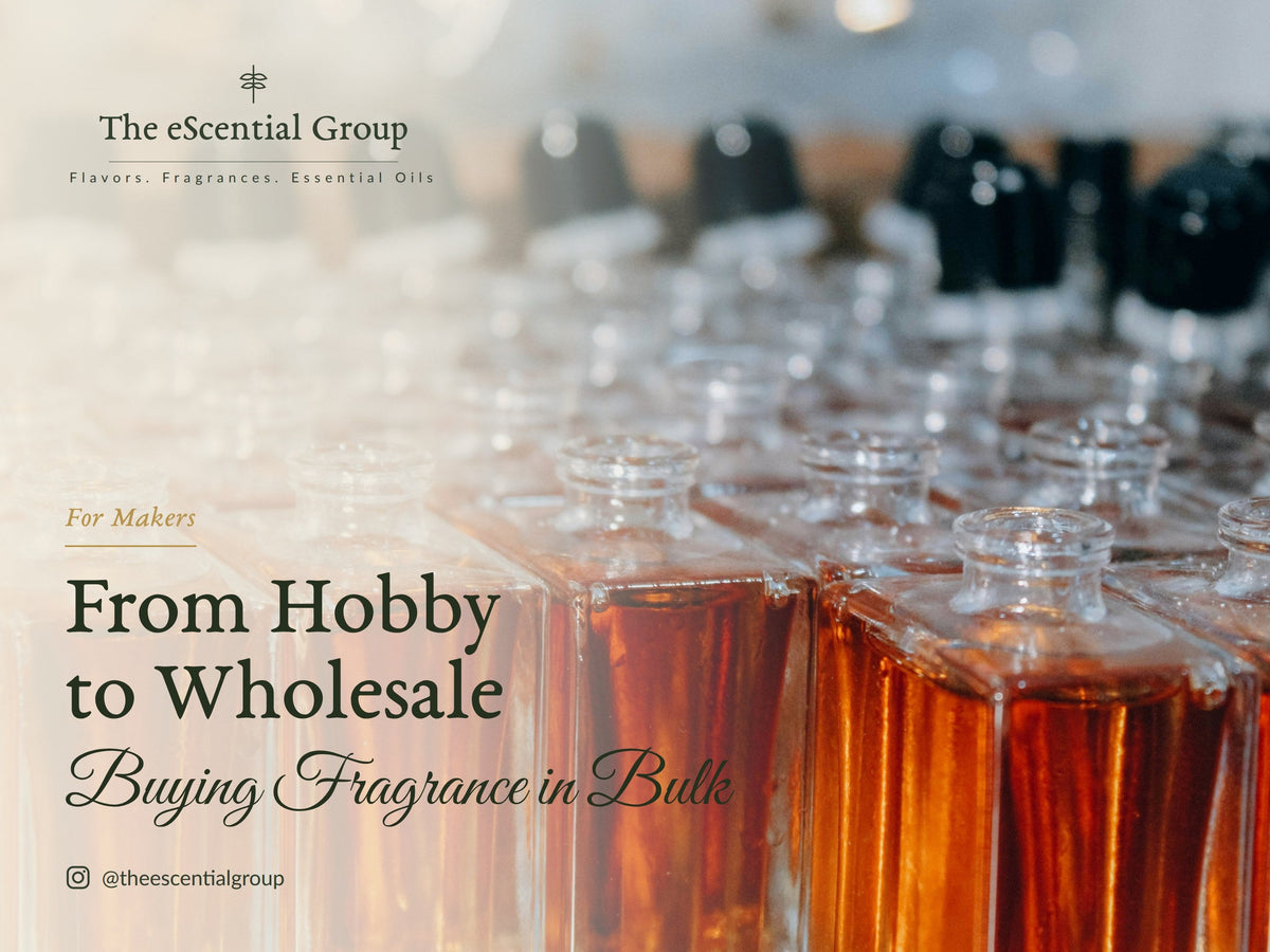 Rows of square glass bottles filled with amber liquid
