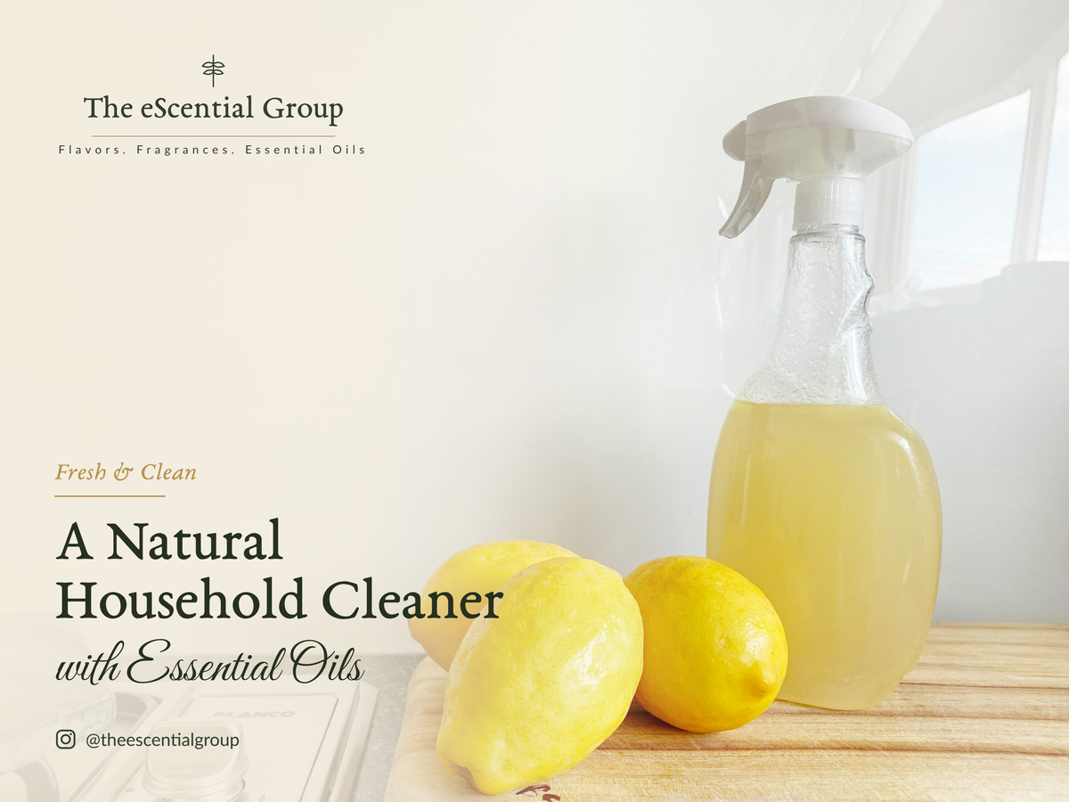 How to Make a Natural Household Cleaner with Essential Oils