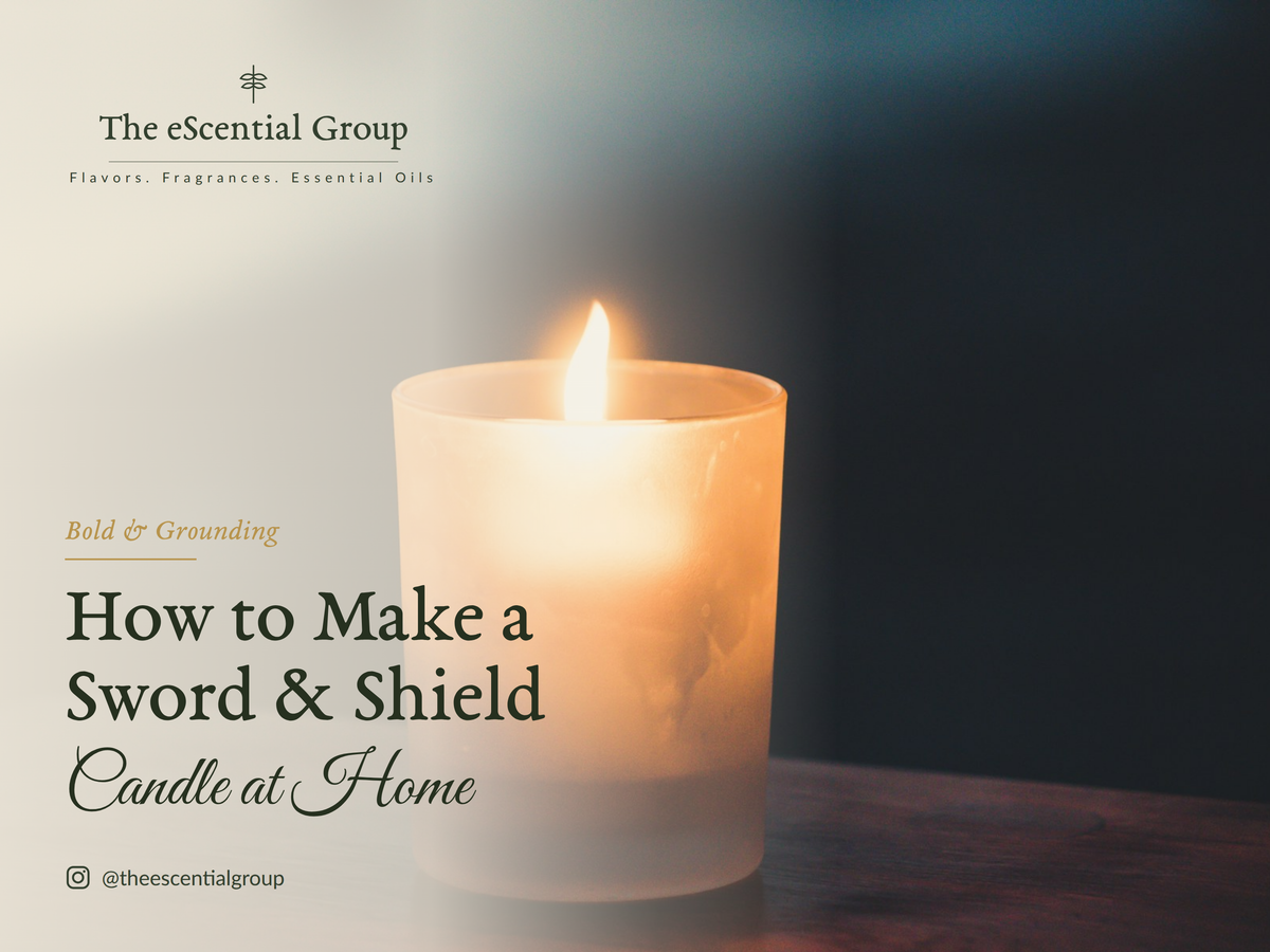 How to Make a Sword & Shield Candle at Home Escential Group