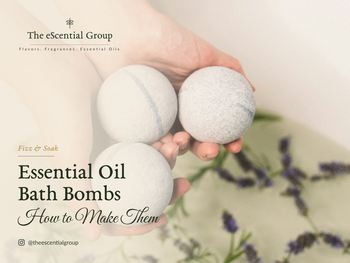 How to Make Essential Oil Bath Bombs
