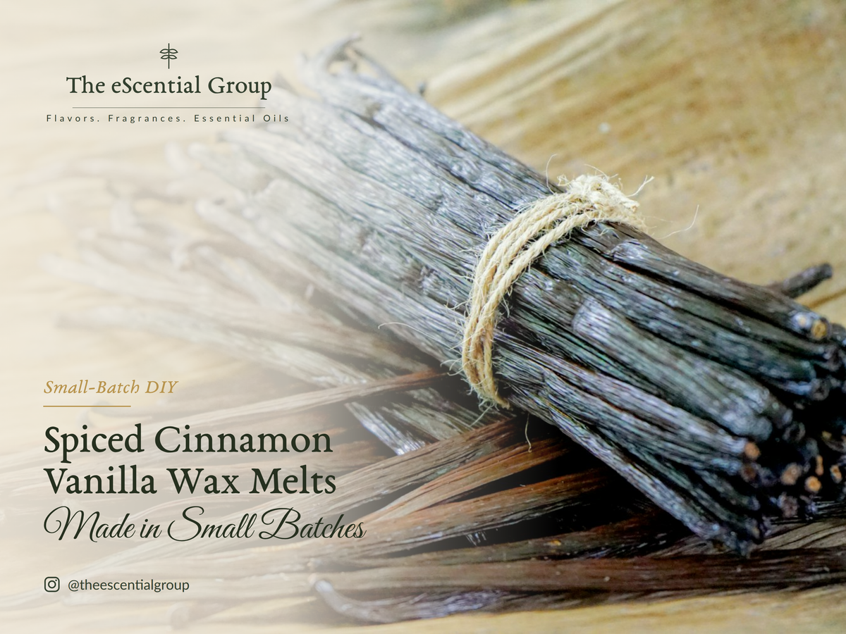 How to Make Spiced Cinnamon Vanilla Wax Melts in Small Batches Escential Group
