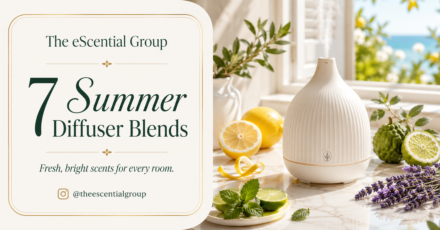 7 Summer Diffuser Blends to Make Your Home Feel Bright, Fresh, and Inviting Escential Group