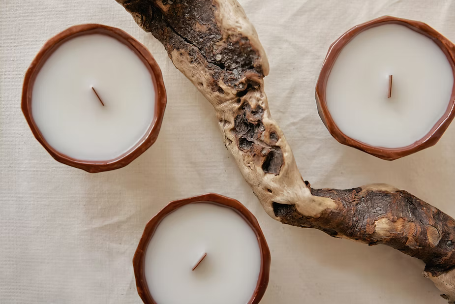 Uplifting Aromatherapy Coconut Soy Wax Candle