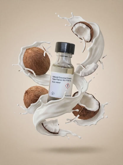 Natural Coconut Cream Type Flavor